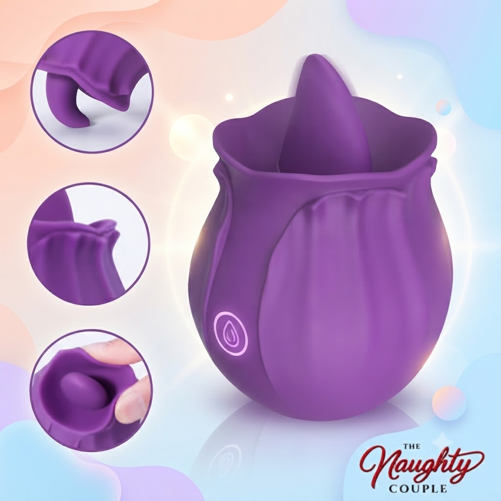 Rose Shape Licker and Vibrator