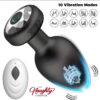 Remote Control Silicone Butt Plug