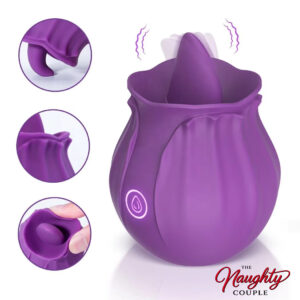 Rose Shape Licker and Vibrator