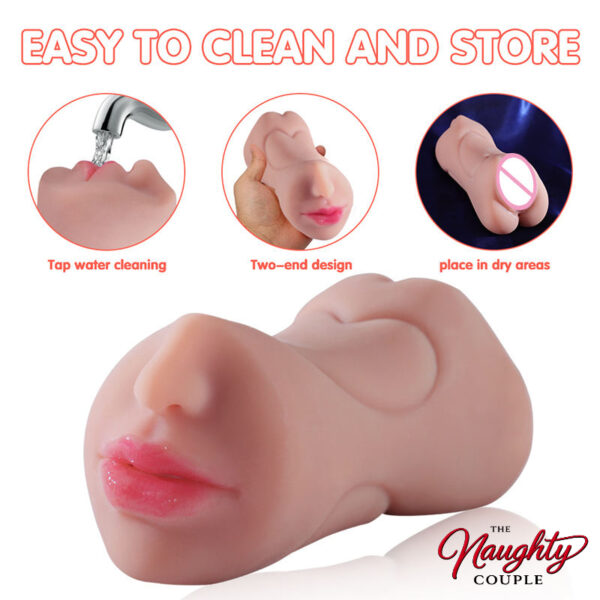 3in1 Soft Masturbator