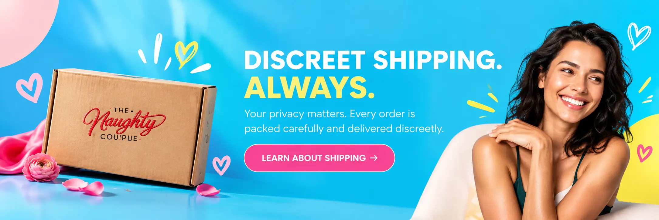 Intimate gifts for partners at The Naughty Couple